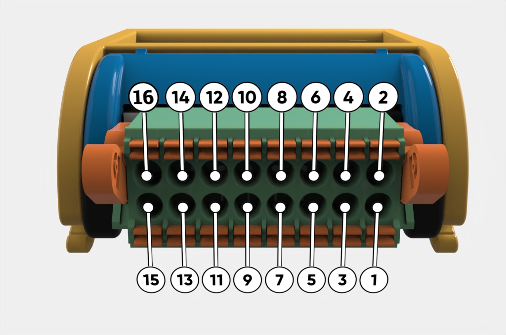 Terminal block pinout